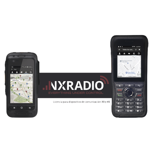12 meses de Servicio NXRadio para Terminales de Radio Android TE320, RG360, RG750 y M6L