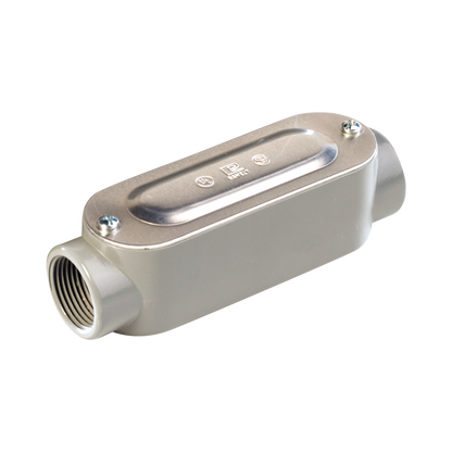 Caja Condulet tipo C de 3/4" (19.05 mm) Incluye tapa y tornillos.