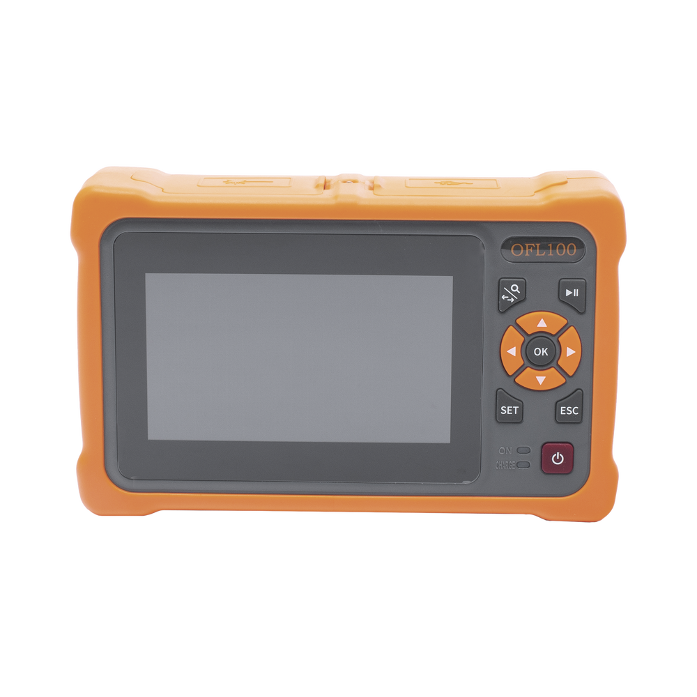 OTDR Monomodo para Pruebas en Enlaces de Fibra Óptica, Longitudes de Onda 1310 y 1550 nm, Entrada SC/APC