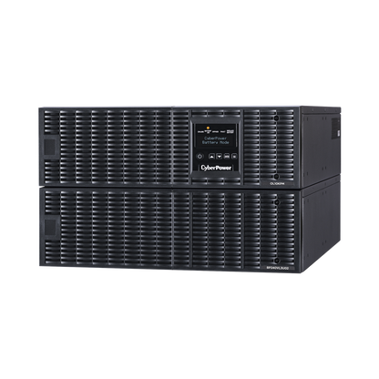 UPS de 10000 VA/10000 W, Online Doble Conversión, 200 - 240 Vac de Entrada, 200 - 240 Vac de Salida, Terminal Hardwired, Onda Senoidal Pura, Torre o Rack de 6 UR, Con 3 Tomas NEMA L6-30R