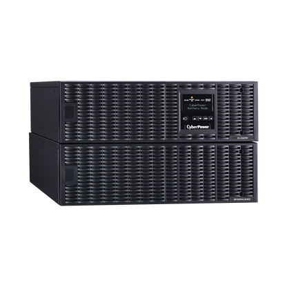 UPS de 10000 VA/10000 W, Online Doble Conversión, 200 - 240 Vac de Entrada, 200 - 240 Vac de Salida, Terminal Hardwired, Onda Senoidal Pura, Torre o Rack de 6 UR, Con 3 Tomas NEMA L6-30R