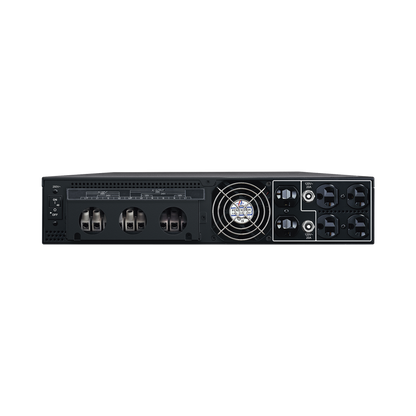 Transformador Reductor de 208 Vca a 120 Vca, Con entrada Hardwire con Cable de Uso Rudo y 6 Salidas NEMA 5-20R, Recomendado para UPS modelo OL6KRT