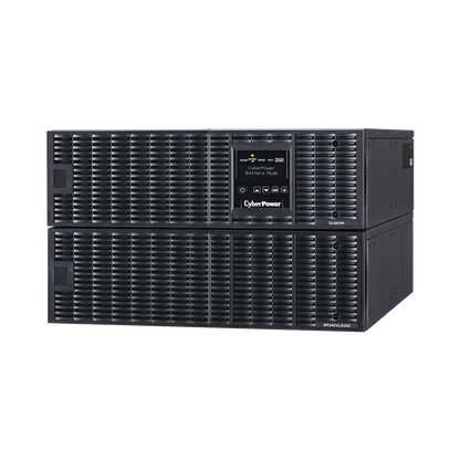 UPS de 8000 VA/ 8000 W, Online Doble Conversión, 200 - 240 Vac de Salida, Terminal Hardwired, Onda Senoidal Pura, Torre o Rack de 6 UR, Con 3 Tomas NEMA L6-30R