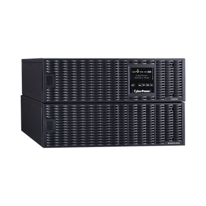 UPS de 8000 VA/ 8000 W, Online Doble Conversión, 200 - 240 Vac de Salida, Terminal Hardwired, Onda Senoidal Pura, Torre o Rack de 6 UR, Con 3 Tomas NEMA L6-30R