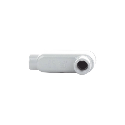 Caja Condulet tipo LB de 1/2" (12.7 mm) Incluye tapa y tornillos.