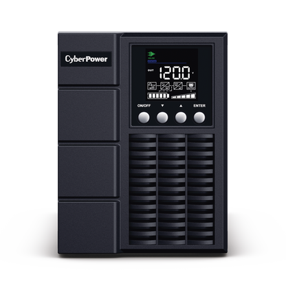 UPS de 1000 VA/900 W, Online Doble Conversión, Entrada 120 Vca NEMA 5-15P, Onda Senoidal Pura, Tipo Torre, Con 4 Tomas NEMA 5-15R