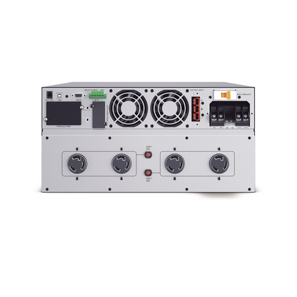 UPS de 10000 VA/10000 W, Online Doble Conversión, 200 - 240 Vac de Entrada, 200 - 240 Vac de Salida, Terminal Hardwired, Onda Senoidal Pura, Torre o Rack de 6 UR, Con 3 Tomas NEMA L6-30R