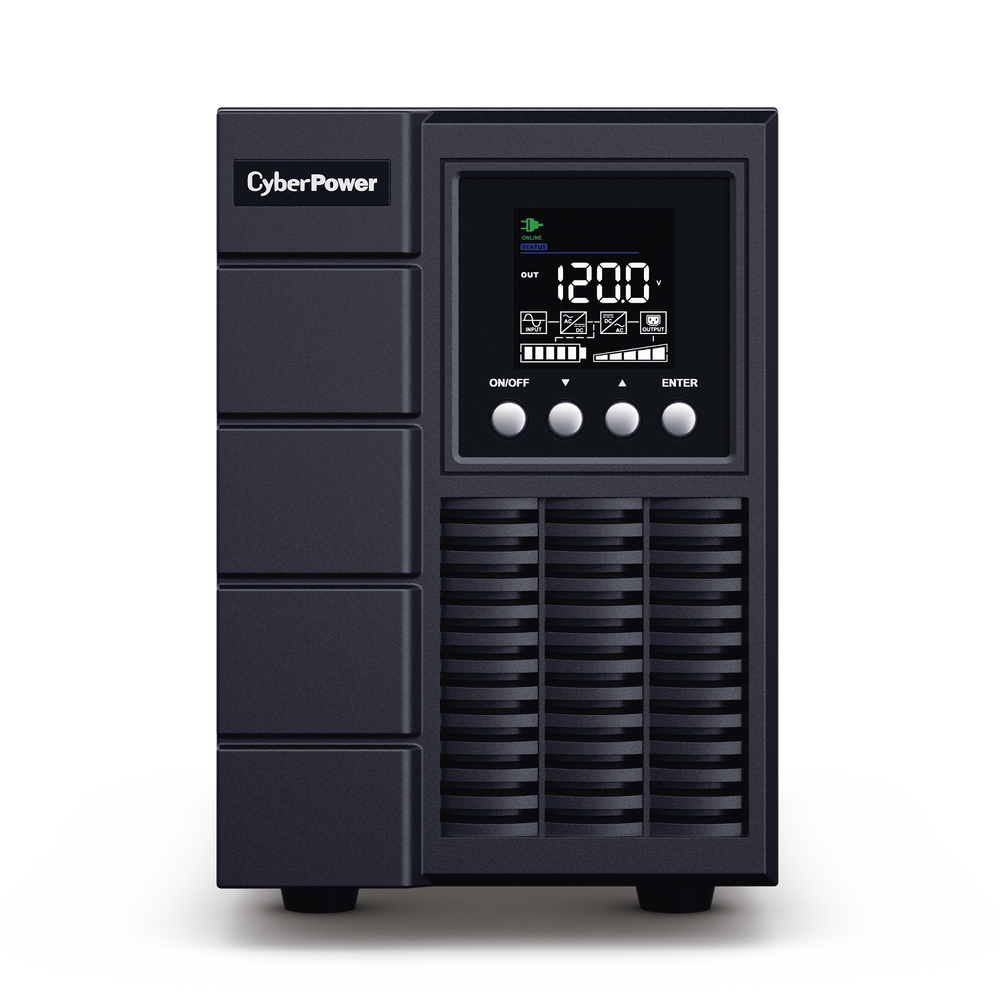 UPS de 2000 VA/1800 W, Online Doble Conversión, Entrada 120 Vca NEMA 5-20P, Onda Senoidal Pura, Tipo Torre, Con 6 Tomas NEMA 5-20R