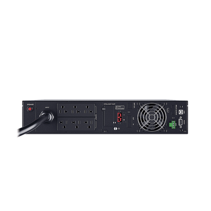 UPS Smart App Online S de 3000 VA/2700 W, Online Doble Conversión, Entrada 120 Vca NEMA L5-30P, Onda Senoidal Pura, Rack o Torre de 2 UR, Con 6 Tomas NEMA 5-20R
