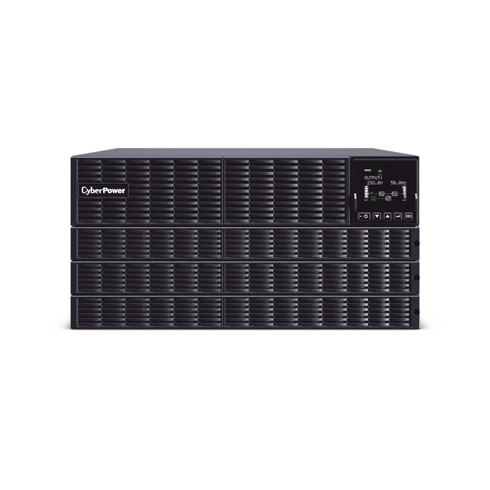 UPS de 6000 VA/5400 W, Online Doble Conversión, 200 - 240 Vac de Entrada Hardwire, Onda Senoidal Pura, Torre o Rack de 6 UR, Con 2 Tomas NEMA L6-20R y 2 NEMA L6-30R