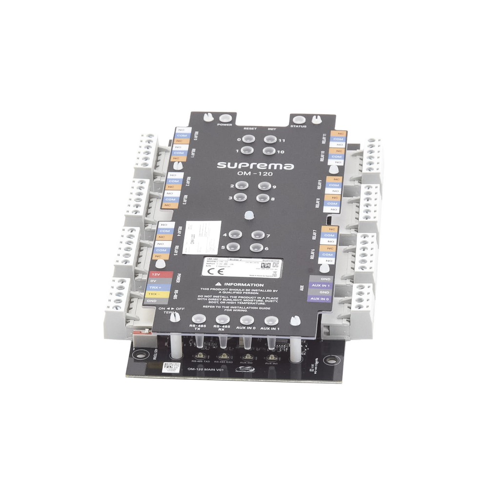Módulo de Control / 12 Relevadores de Salida con Función para Control de Elevadores