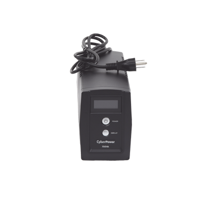 UPS de 750 VA/300 W, Topología Línea Interactiva, Entrada 120 Vca NEMA 5-15P, y 6 Salidas NEMA 5-15R, Con Regulador de Voltaje (AVR)