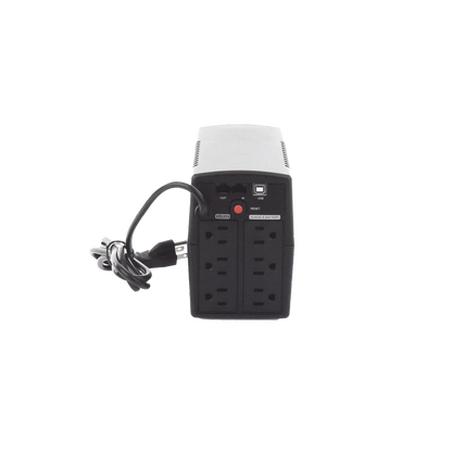 UPS de 900 VA/420 W, Topología Línea Interactiva, Entrada 120 Vca NEMA 5-15P, y 6 Salidas NEMA 5-15R, Con Regulador de Voltaje (AVR)