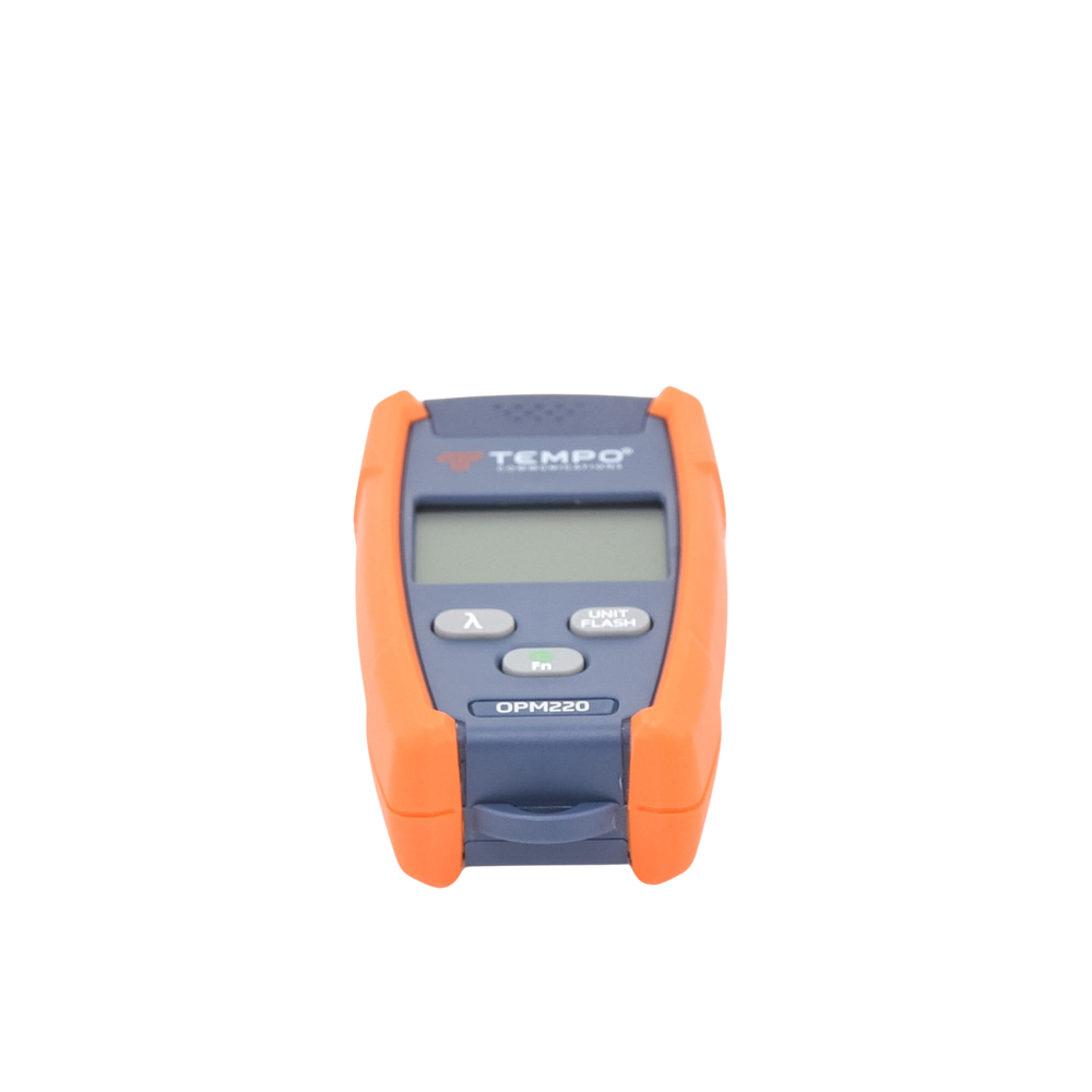 Medidor de Alta Potencia (Micro OPM) para Fibra �ptica con Localizador Visual de Fallos (VFL), Entrada Universal de 2.5 mm (para Conectores SC, ST y FC), Rango de Medici�n: -50 a +26 dBm