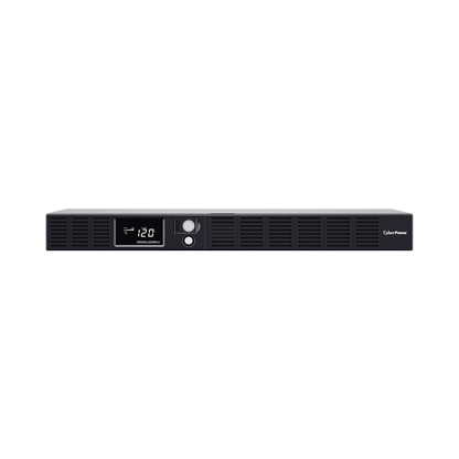 UPS de 500 VA/300 W, Topología Línea Interactiva, Entrada 120 Vca NEMA 5-15P, Tipo Rack 1 UR, Con 6 Tomas NEMA 5-15R