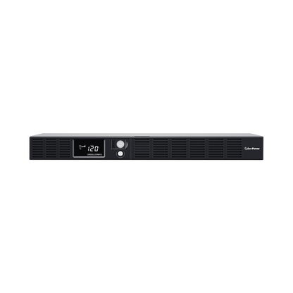 UPS de 500 VA/300 W, Topología Línea Interactiva, Entrada 120 Vca NEMA 5-15P, Tipo Rack 1 UR, Con 6 Tomas NEMA 5-15R