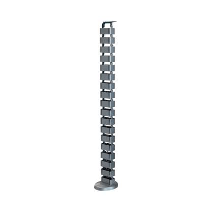 Organizador de Cables Vertical Articulado, Ideal para Llevar los Cables del Piso a Mesa o a la Cubierta del Escritorio de Manera Segura