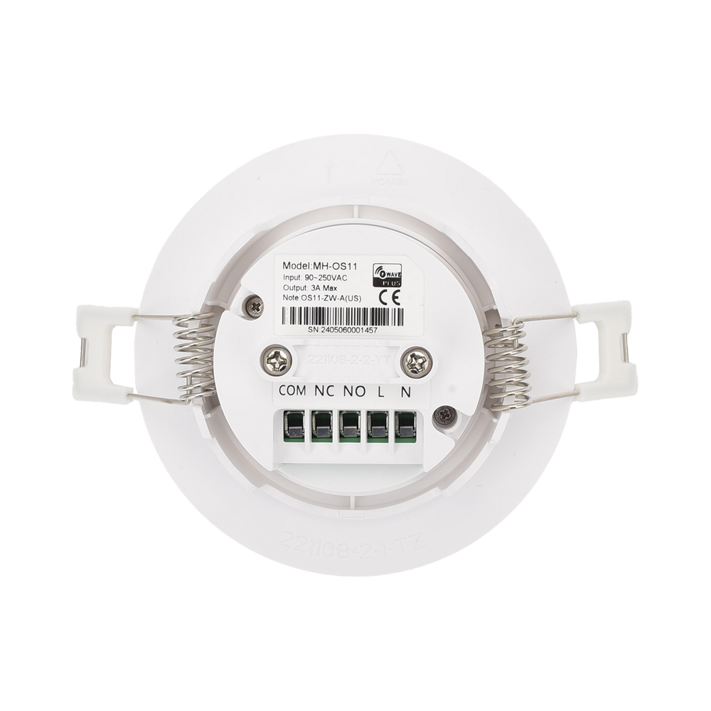 (ZWAVE) Sensor inalámbrico de vacancia y ocupancia.