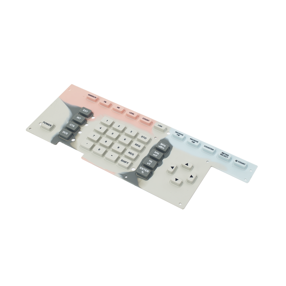 Membrana Elastomérica "Touch Pad" para Monitor de Servicio Ramsey COM-3010.