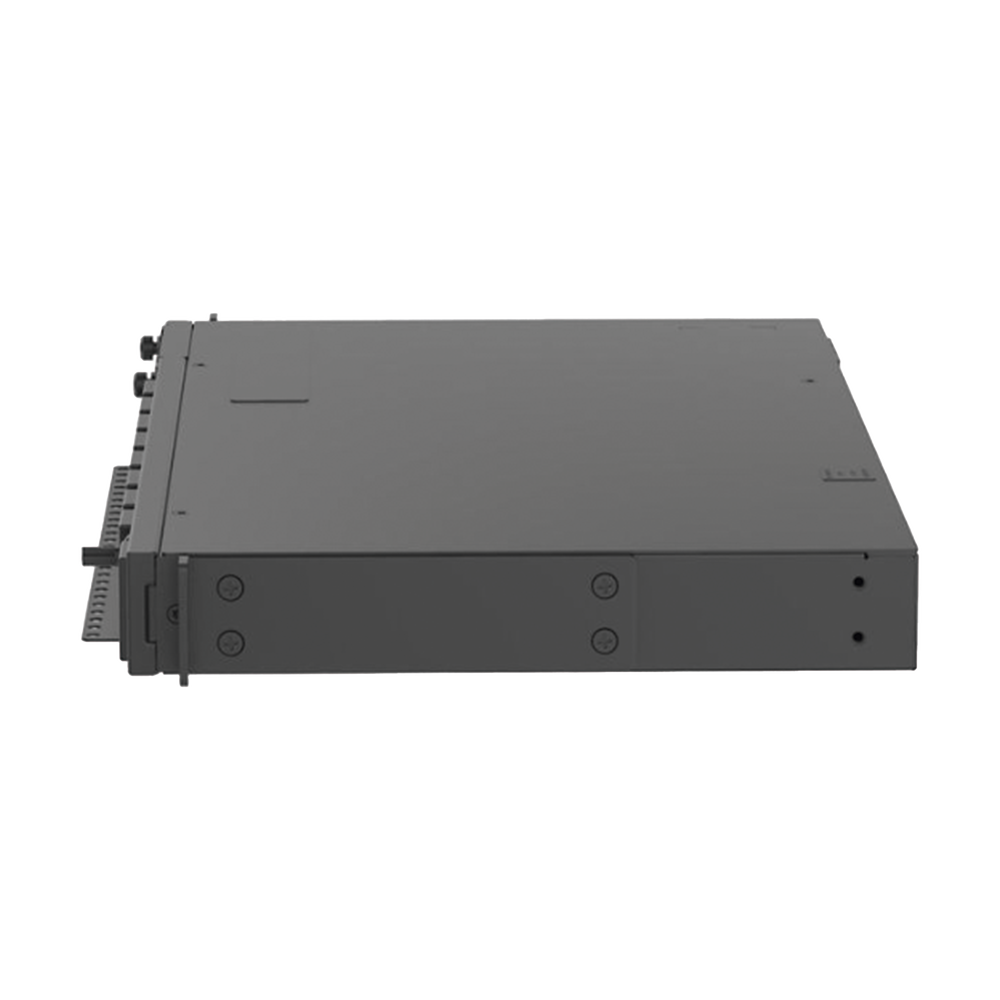 PDU Monitoreable (MI) para Distribución de Energía, Enchufe de Entrada NEMA 5-15P, Con 8 Salidas 5-20R, Horizontal 19in, 120 Vca, 15 Amp, 1UR