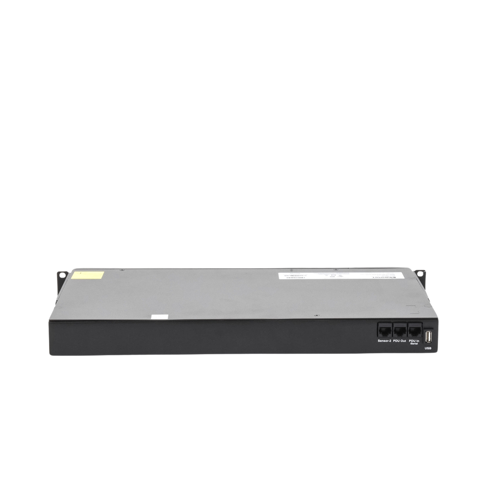 PDU Switchable y Monitoreable por Toma (MS) para Distribución de Energía, Enchufe de Entrada NEMA 5-15P, Con 8 Salidas 5-20R, Horizontal 19in, 120 Vca, 15 Amp, 1UR