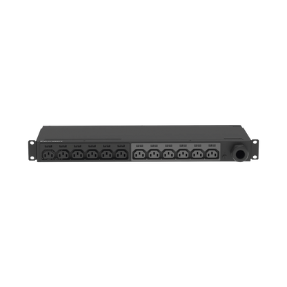 PDU Básico para Distribución de Energía, Enchufe de Entrada NEMA L6-30P, Con 12 Contactos C13, Instalación Horizontal de 19in, 1UR, 30 Amp, 208 Vca
