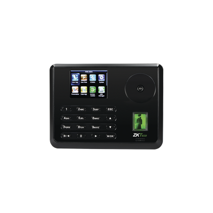 Terminal Biométrica de Palma y Huella / 600 Palmas 3,000 Huellas / Pantalla 2.8" / TCP/IP USB / 100,000 Eventos