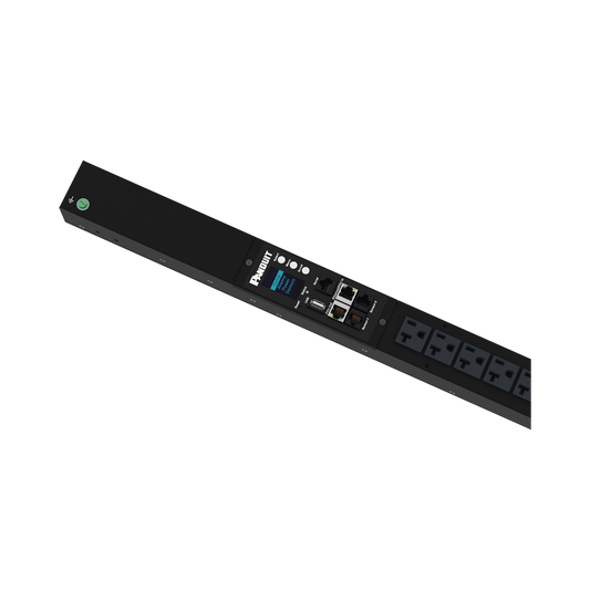 PDU G6 Monitoreable (MI) para Distribución de Energía, Enchufe de Entrada NEMA 5-15P, Con 16 Salidas NEMA 5-20R, de Instalación Vertical, 120 Vca, 15 Amp