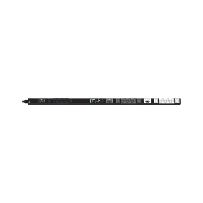 PDU Monitoreable (MI) para Distribución de Energía, Enchufe de Entrada NEMA L21-30P, Con 18 Salidas C13 y 6 C19, de Instalación Vertical, 208 Vca, 30 Amp