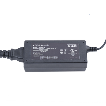 Fuente de poder de 24 Vcc Regulado @ 3A / UL / Voltaje de Entrada de 100-240 Vca