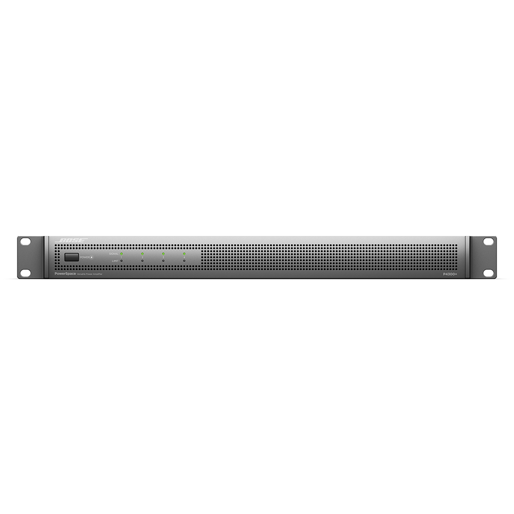 Amplificador PowerSpace+ 4x300w | DSP Integrado | Baja y Alta Impedancia | Hasta 4 zonas