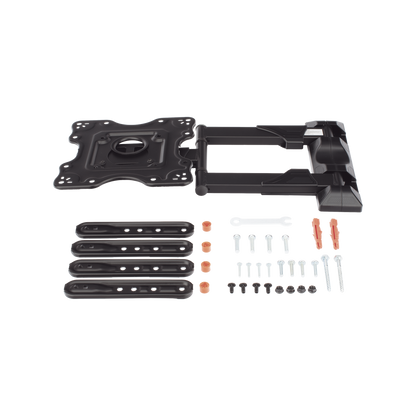 Montaje de Pared Articulado para Monitor de 32-55" / Soporta hasta 27.2 Kg / Vesa 400 x 400 / 100 x 100 / Acero / Separación a Pared de 5 cm a 40 cm