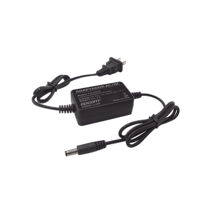 Adaptador 5 Vcc / 2A / UL / Voltaje de Entrada de 100-240 Vca / Para uso, solo en lectores biométricos de 5 Vcc de la marca ZK