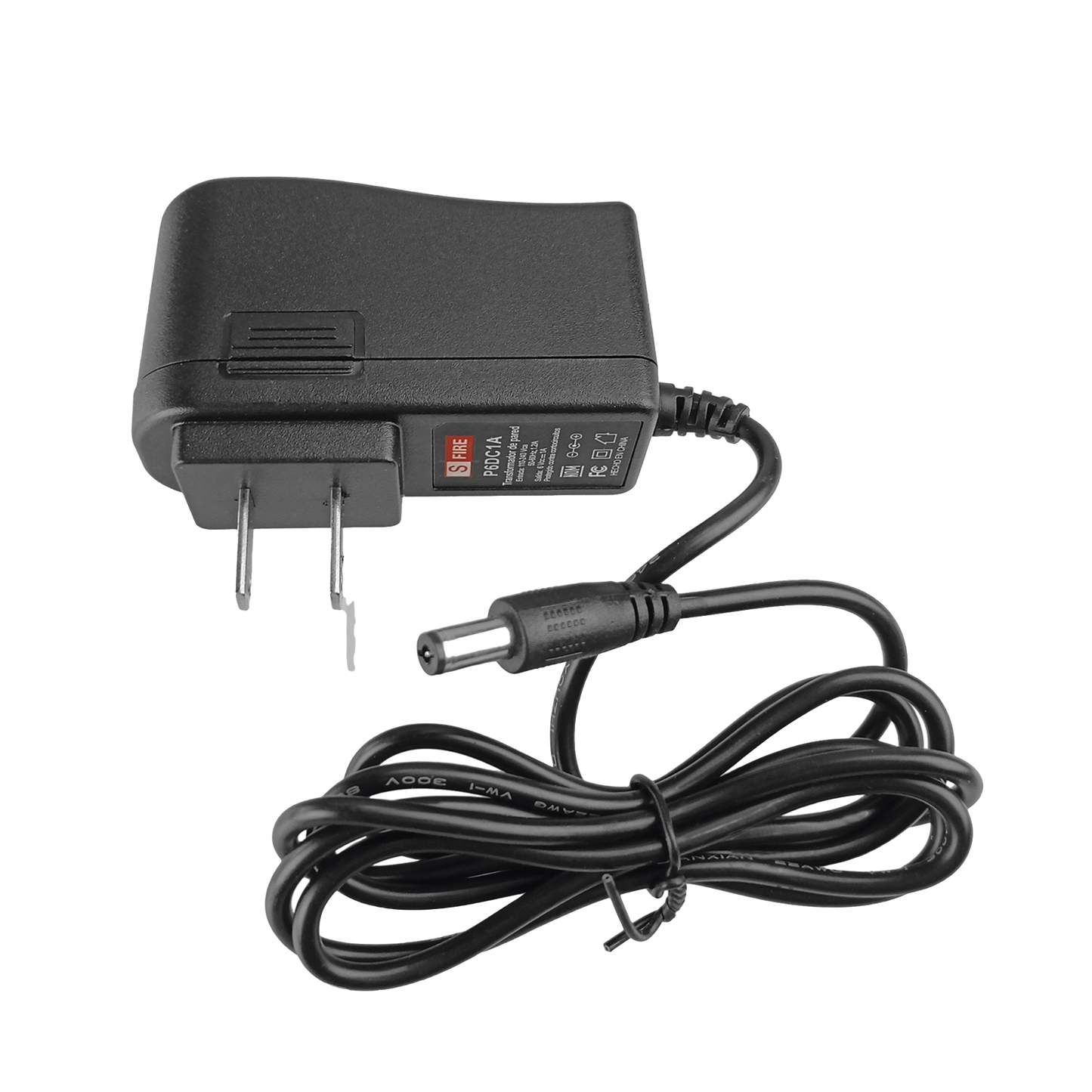 Fuente de Poder de 6 Vcc / 1 A / Voltaje de Entrada de 100-240 Vca / Para Usos Múltiples/  Video Vigilancia, Acceso, Asistencia, Alarmas, Etc.