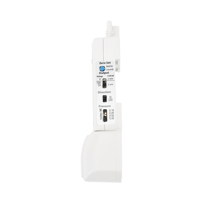 Sensor de Presión 5.0" Adj Univer Display/Sonda Bymounting Orientation, 24 Vac. Incluye interruptores auxiliares internos y cables de cableado aislados de teflón. CE UL cUL