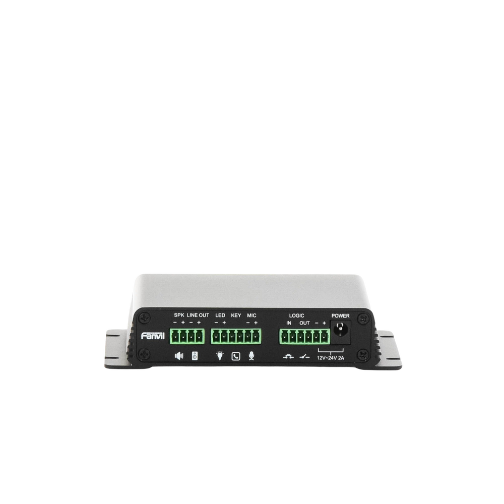 Gateway para Voceo, Paging y Video / Soporte 1 Cámara / Amplificador integrado de hasta 30 W