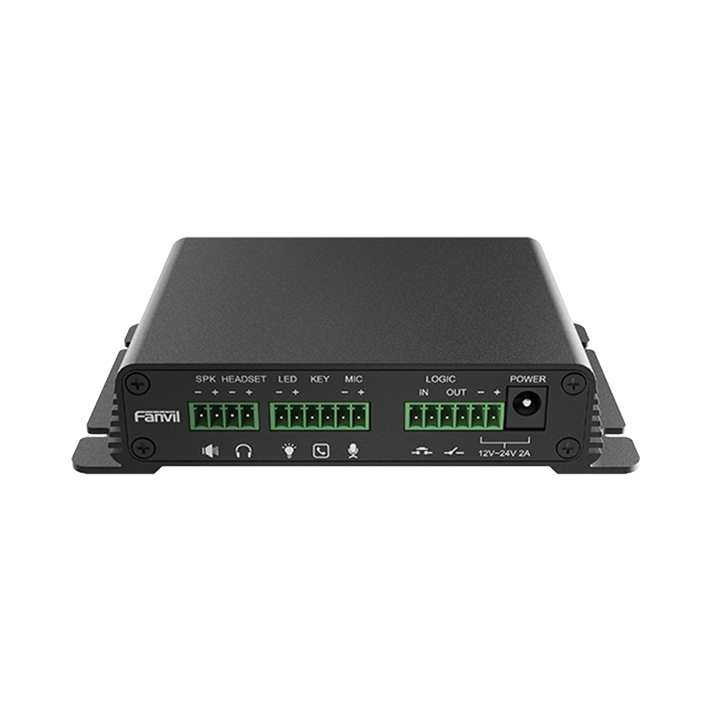 Gateway para Voceo, Paging y Video / Soporte 1 Cámara / Amplificador integrado de hasta 30 W