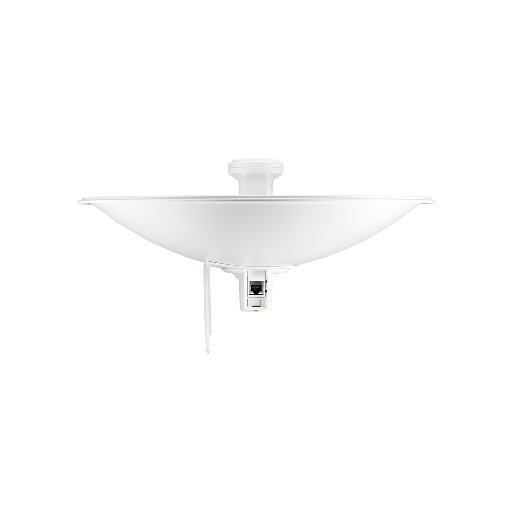 PowerBeam airMAX M5, hasta 150 Mbps, frecuencia 5 GHz (5170-5875 MHz) con antena tipo plato de 22 dBi