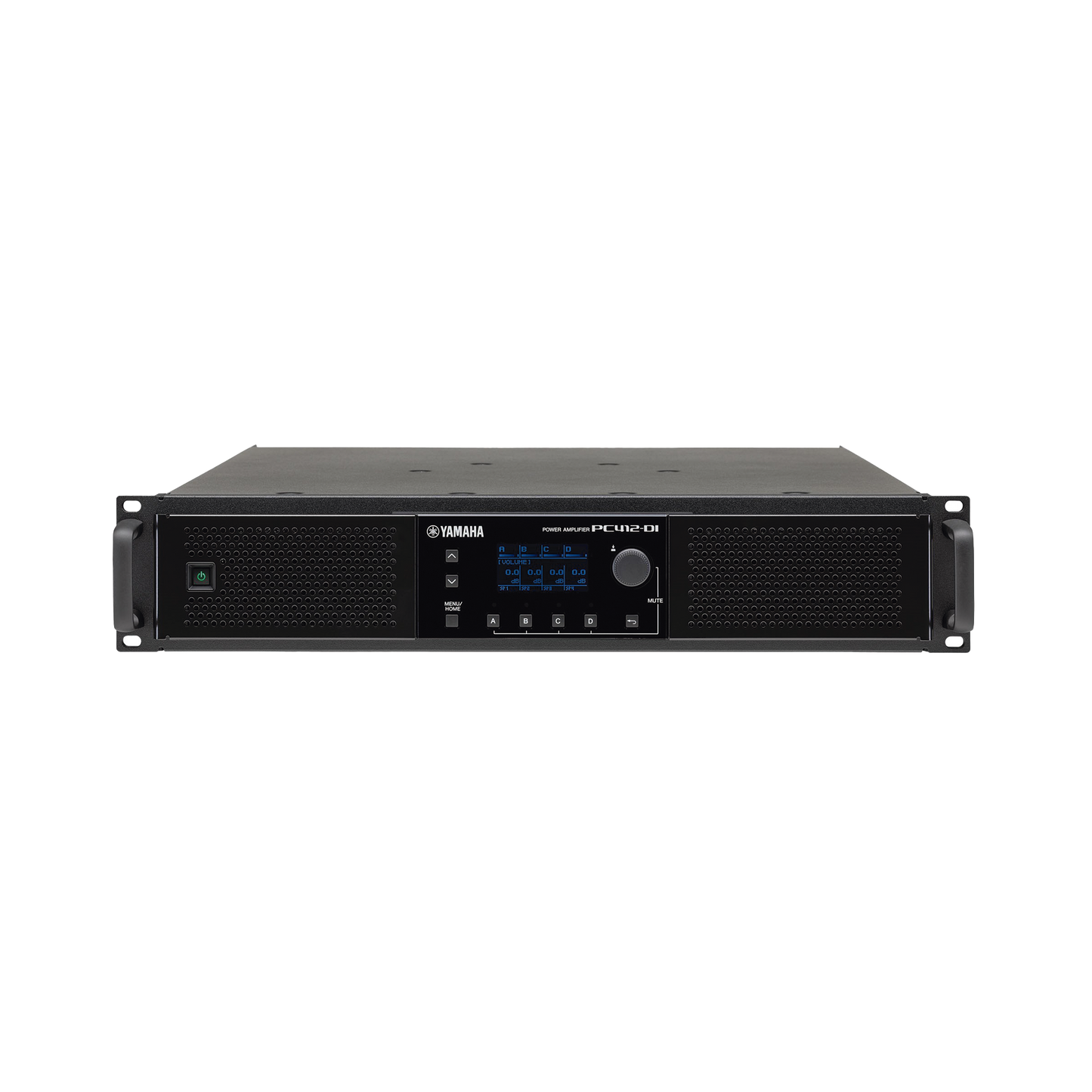 Amplificador de Audio de Alta Potencia |  4 x 1200w @ 8 ohms, 70/100V | DSP Integrado | Interfaz Dante
