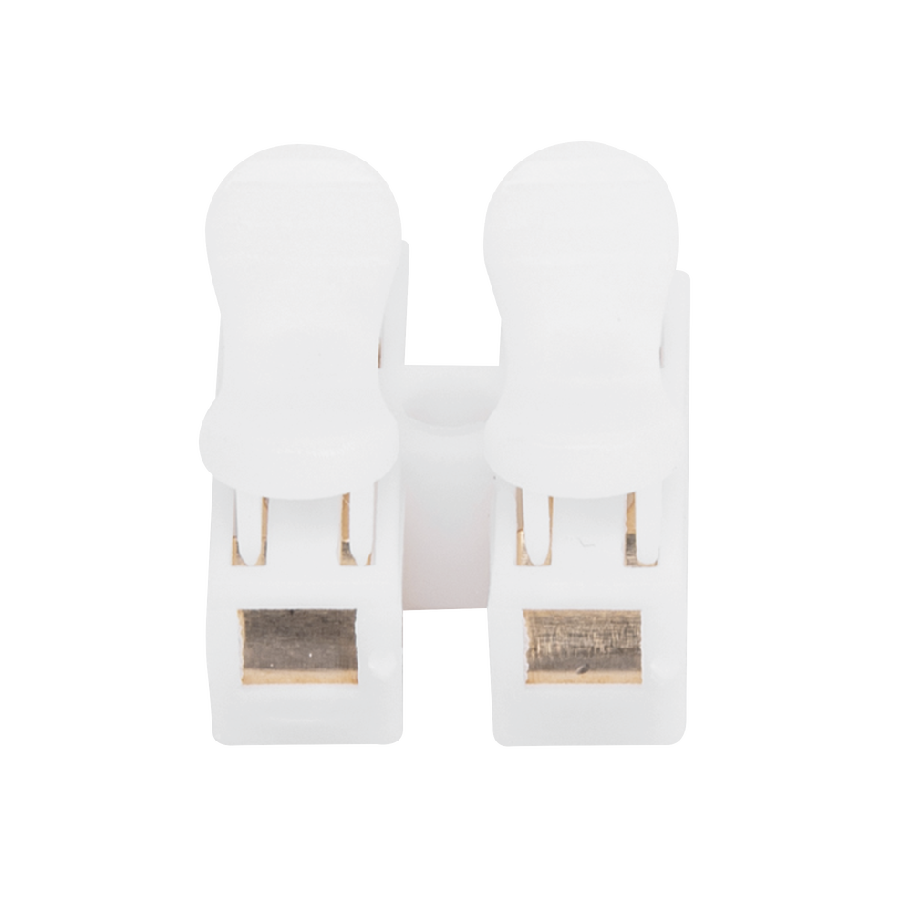 Conector tipo PUSH de 2 Contactos / Para una Conexión Rápida / Puentes de Cables