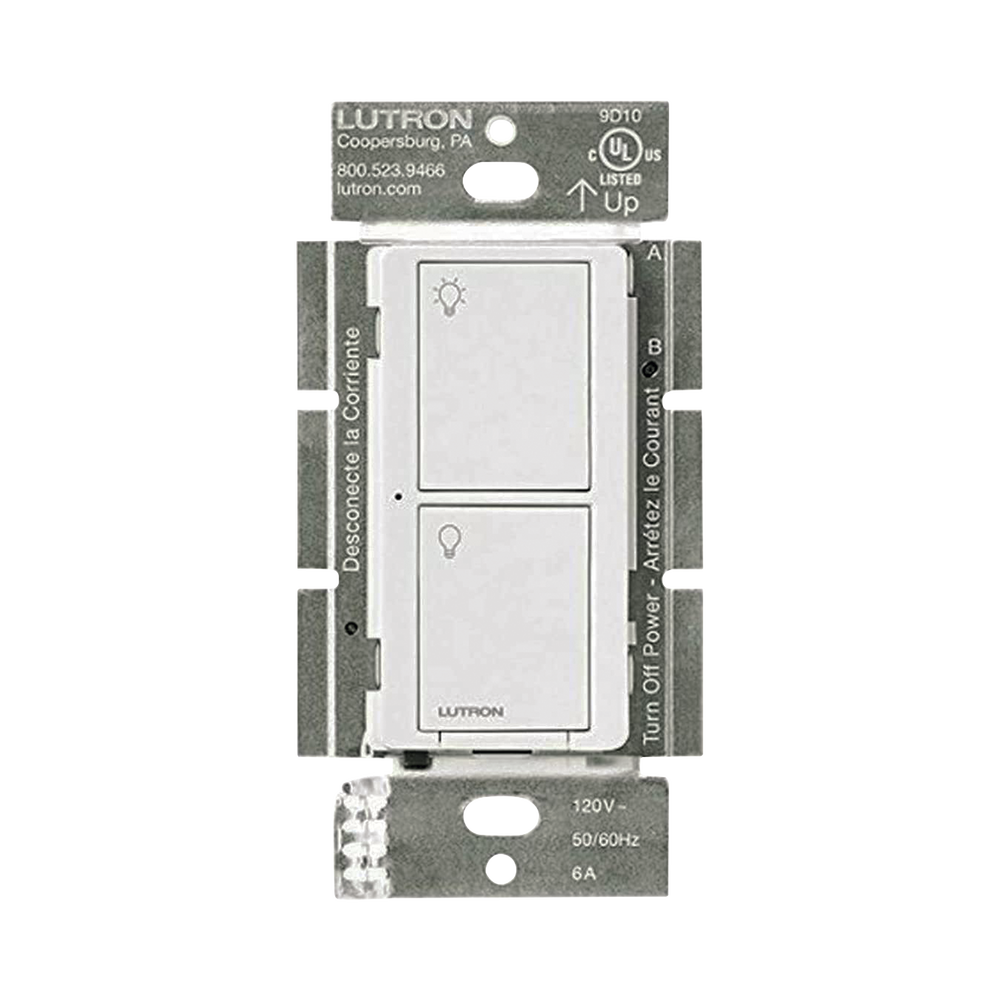 (Caseta Wireless) Interruptor Inteligente On/Off, requiere cable neutro. 6A, /120V