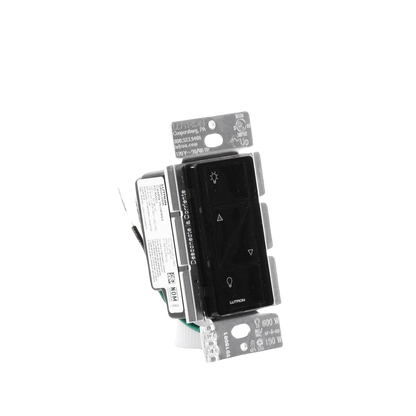 (Caseta Wireless) Atenuador de pared. Aumenta/Disminuye Intensidad de Iluminación. No requiere cable neutro. 150W LED / 600W INC/HAL