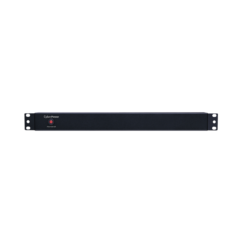 PDU Básico Para Distribución de Energía, Con 12 Tomas NEMA 5-15R Traseras, 1UR, 15 Amp, 120 Vca