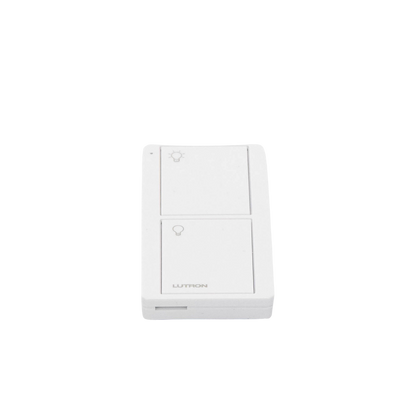 Control remoto PICO 2 botones encender, apagar, complemente con un switch on/off, Caseta, RA2, RadioRa2