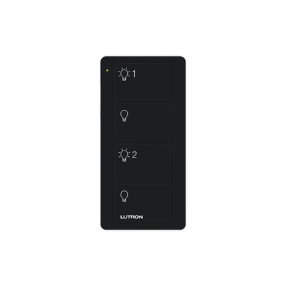 Control remoto PICO inalámbrico con 4 botones  encender/apagar grupo/escenas,  complemente con un atenuador o switch on/off