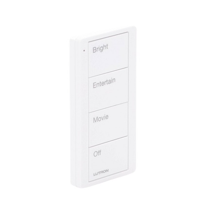 Control inalambrico PICO, 4 botones para con escenas ya predefinidas y grabado.
