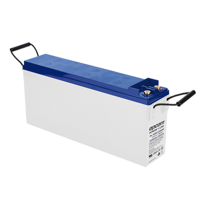 Batería de respaldo 12V 100 Ah AGM-VRLA | Certificada UL94-HB Retardo a la flama básica | Ciclo profundo | Para uso en aplicaciones fotovoltaicas y de emergencia | Terminales T4