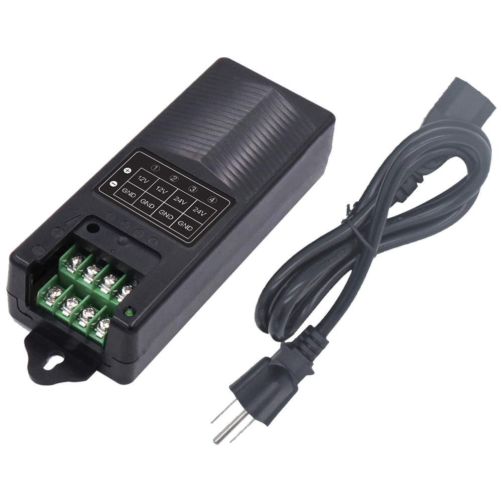 Adaptador de Pared 2 Salidas a 12 VCC / 2 Salidas a 24 VCC