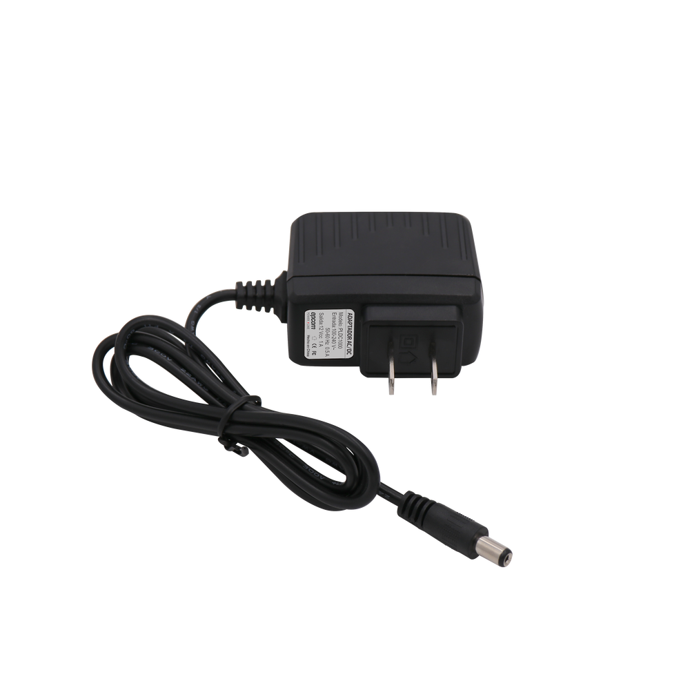 Fuente de poder de 12 Vcc @ 1 Amp Regulado / Uso en Interior / Múltiples Usos / Con cable de 95 cm