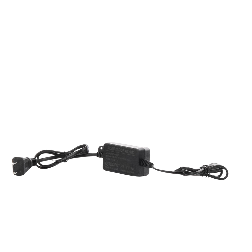 Adaptador de Pared de 12Vcc @ 1 A con cable y clavija Nema 1-15 / 0.5 metros a la toma de alimentación / 0.5 metros a la conexión del dispositivo